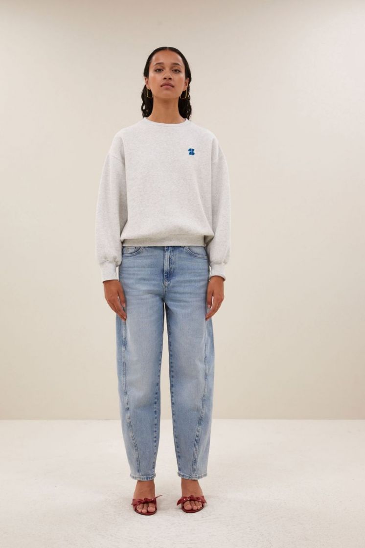 begum jeans light denim
