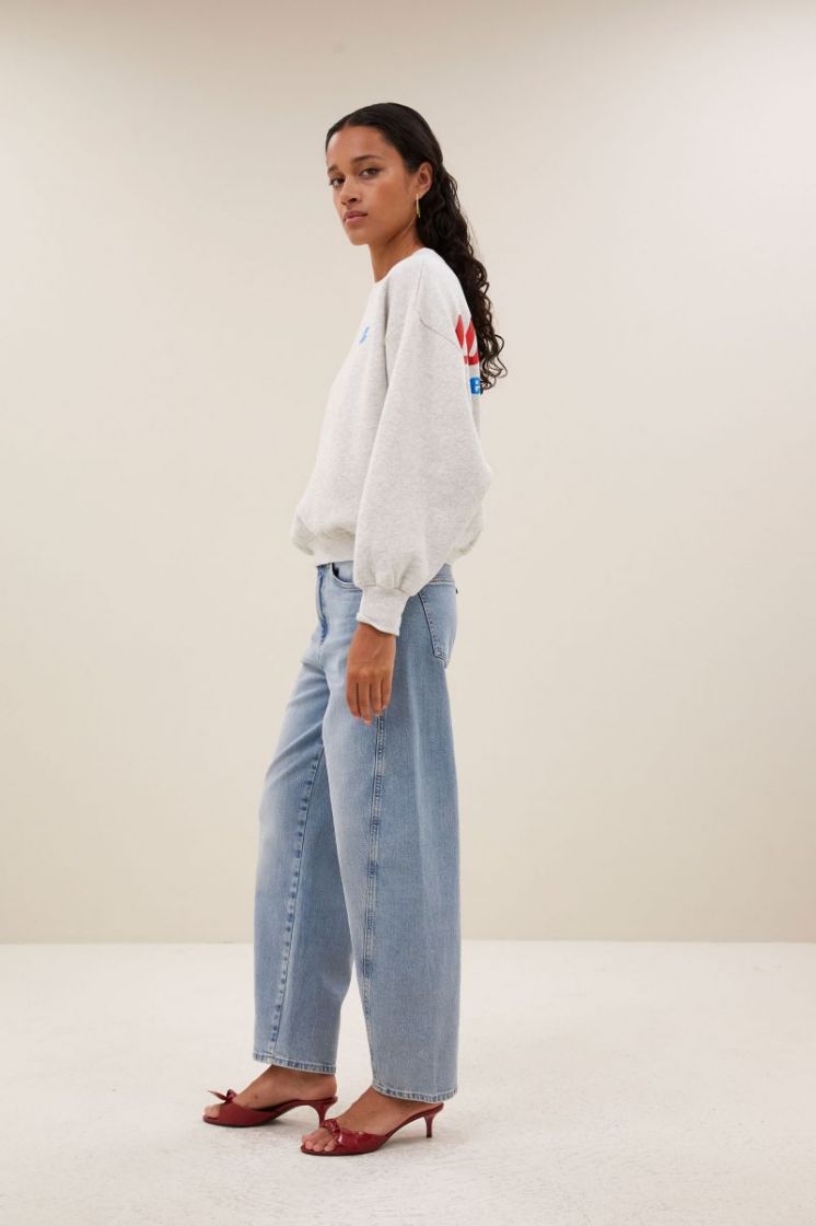 begum jeans light denim