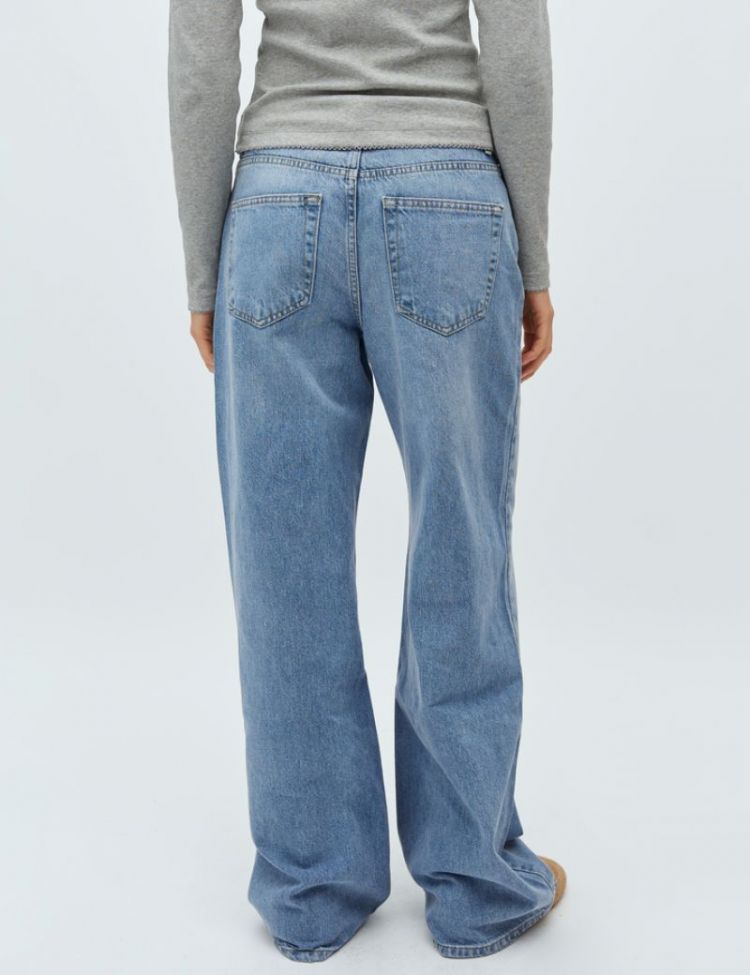 Amarillo-M, FABTR099V61, Jeans light blue brus