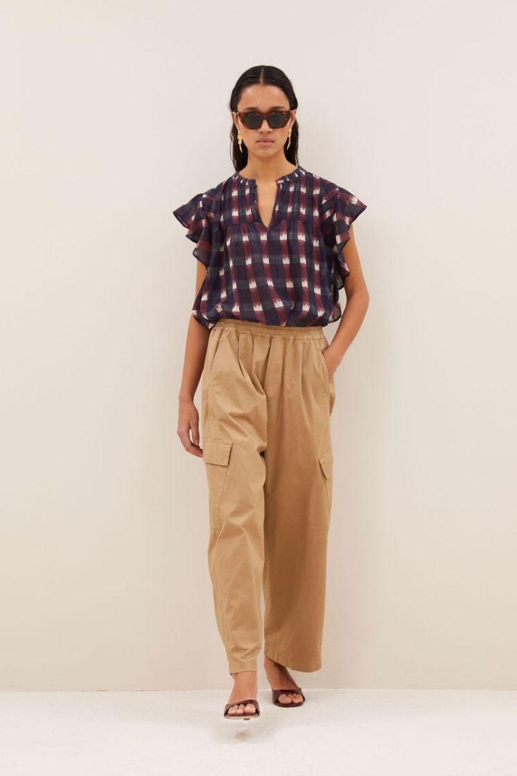 matcha pants camel