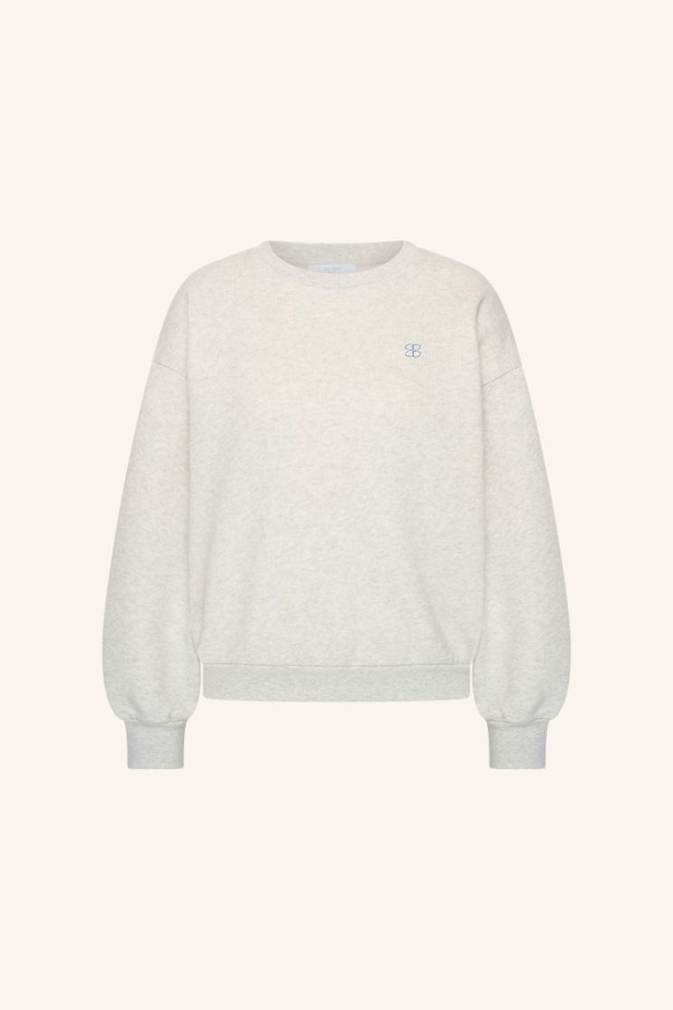 lili amor sweater light grey mele