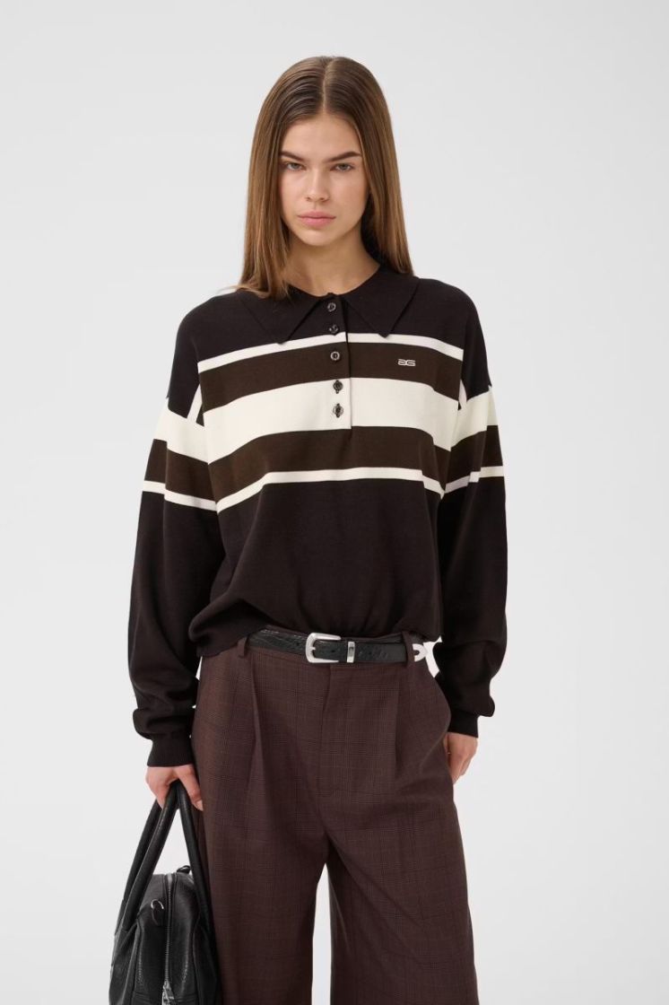GZalexu polo pullover ganache/slate b