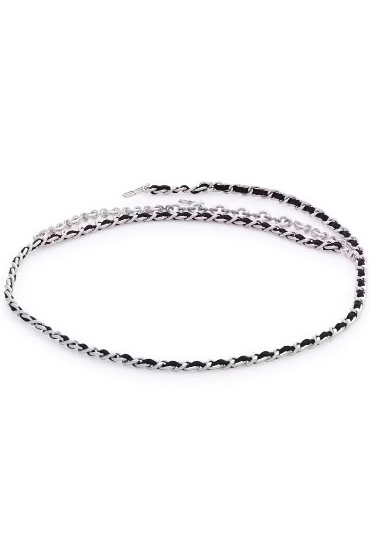 GZzinnia chain belt silver