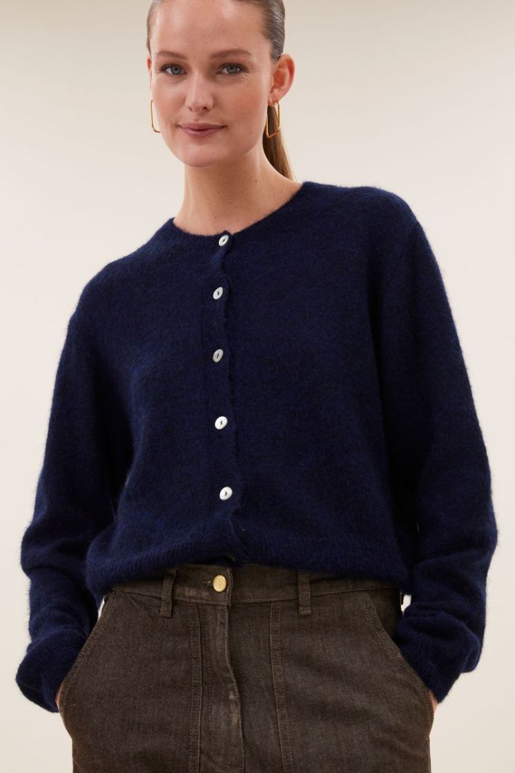 cleo cardigan midnight