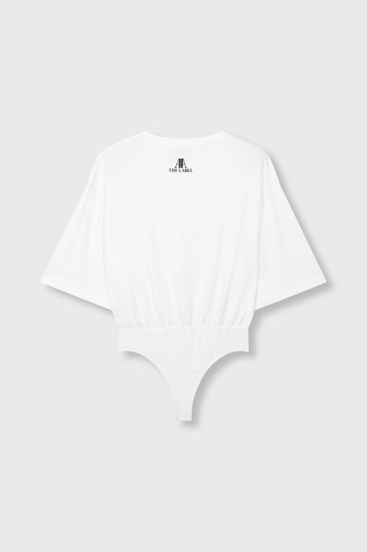 Knitted Body T-Shirt soft white