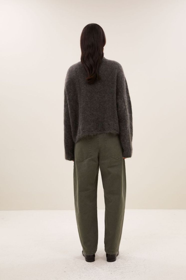 vasile pullover moss brown
